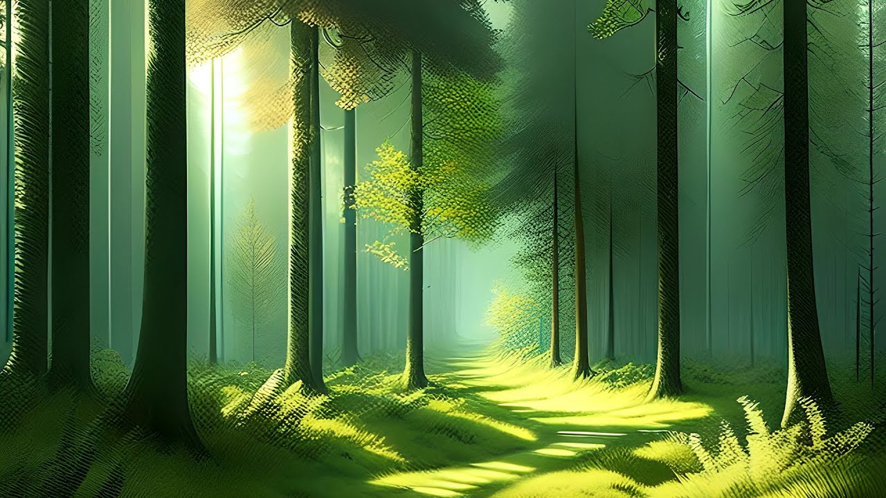 Лечебная музыка при нервных расстройствах, сильной усталости 🌳🌲