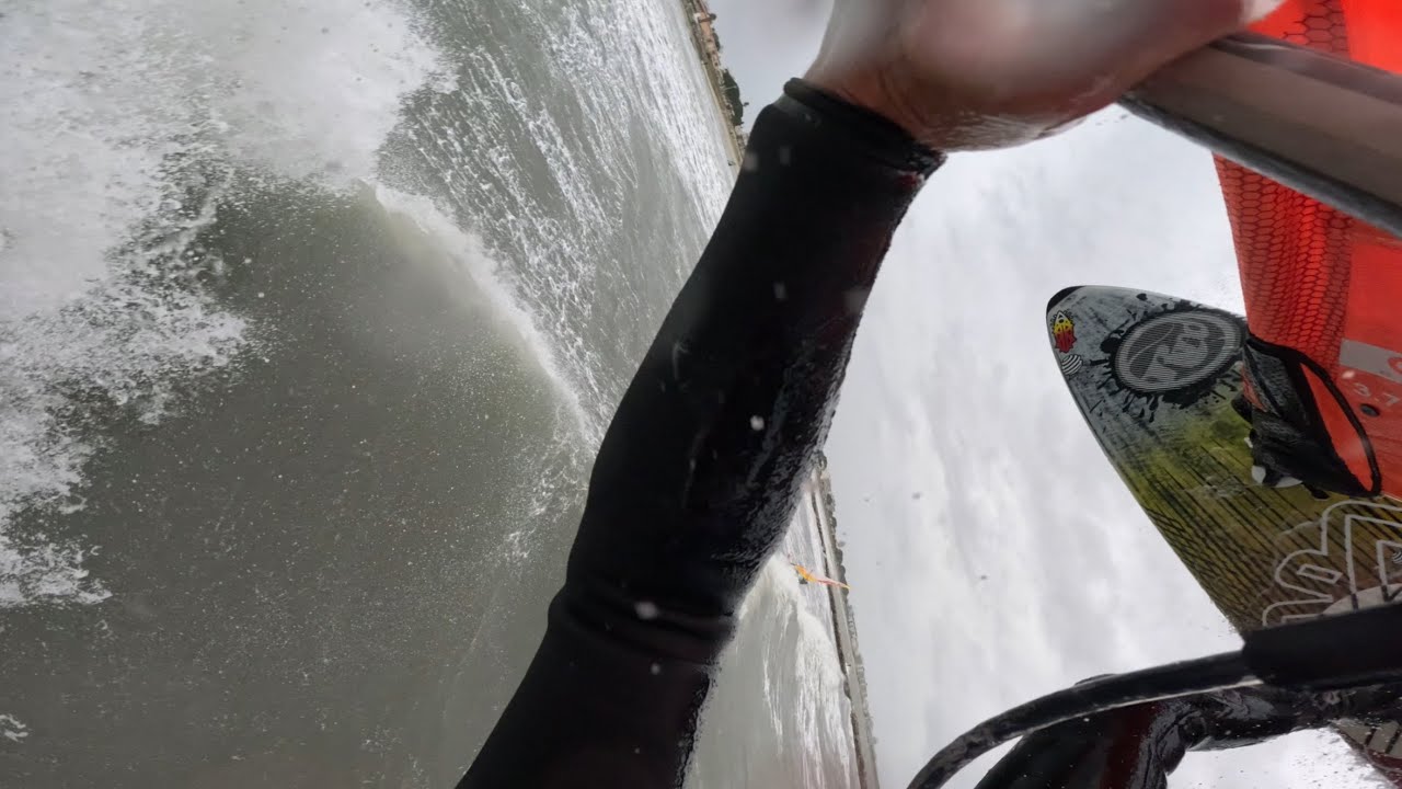 POV WINDSURFING GoPro Hero 13 / Boucanet - Grau du Roi (30) / alors backloop ou pas? 🫣  / 21-03-2025