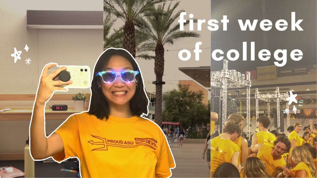 my first ever week of college!! 📚 | moving in, classes, retreat