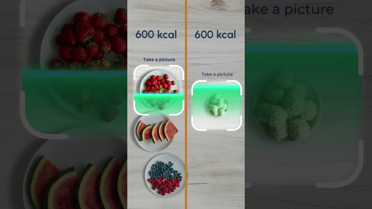 This is what 600 calories look like - AI Food Scanner for Weight Loss