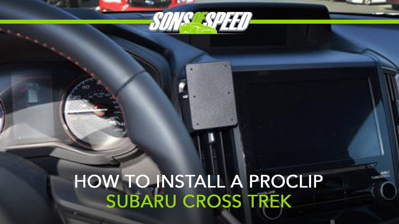 How to Install a ProClip - Subaru Cross Trek | Sons of Speed