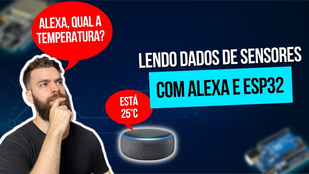 ALEXA LENDO SENSOR COM ESP32