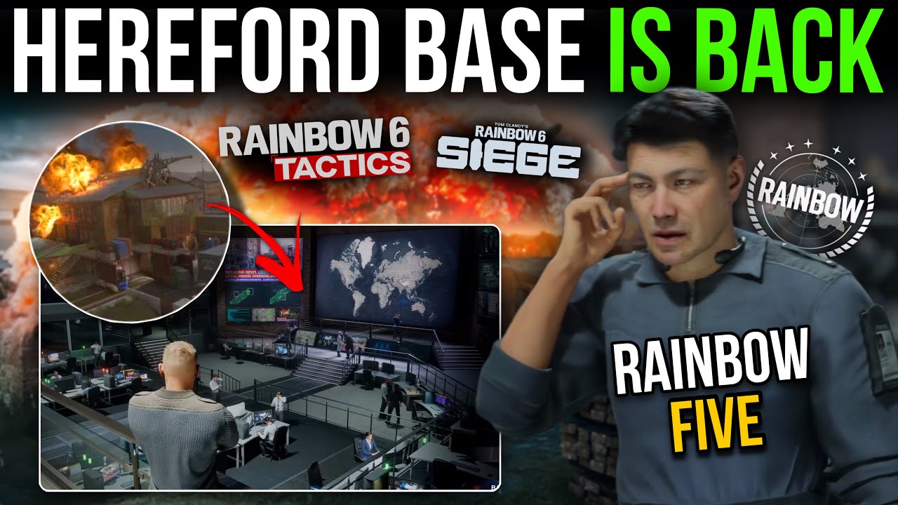 Hereford base is BACK! Rainbow FIVE, and other things you missed! R6 News