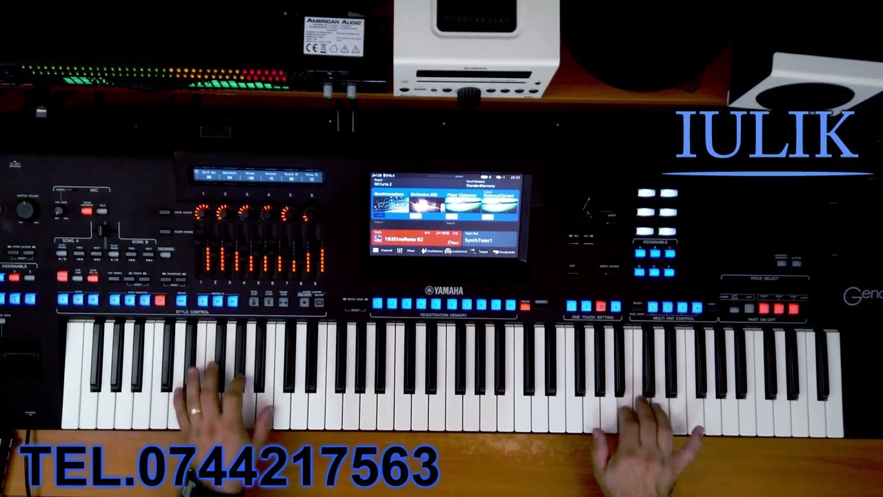 #Demo #Yamaha #Genos2 #Set #IULIK #episod2