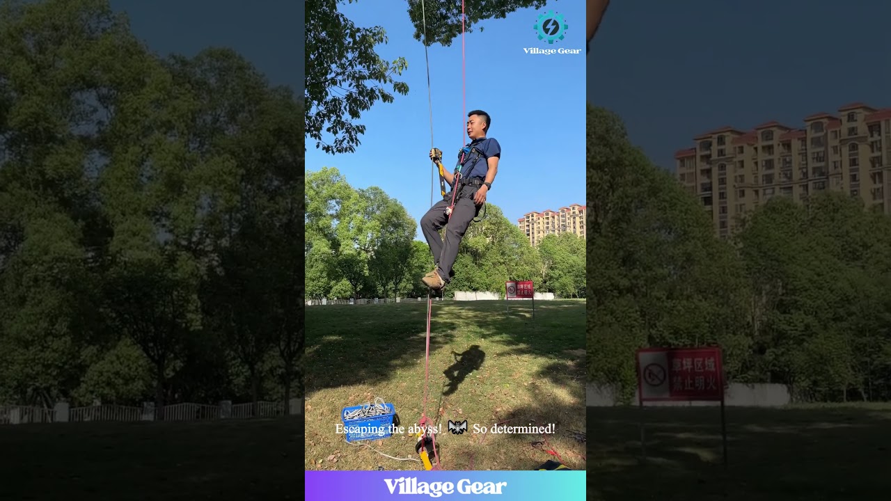 Tree Ninja & Cave Climber UNITE! 🧗&zwj;♀️ Vertical Madness! #climbinglife  #extremesports #outdoorfun