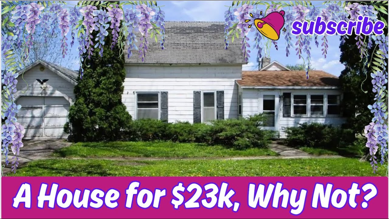 Under $23k for House & Parcel in Iowa. Why Not?