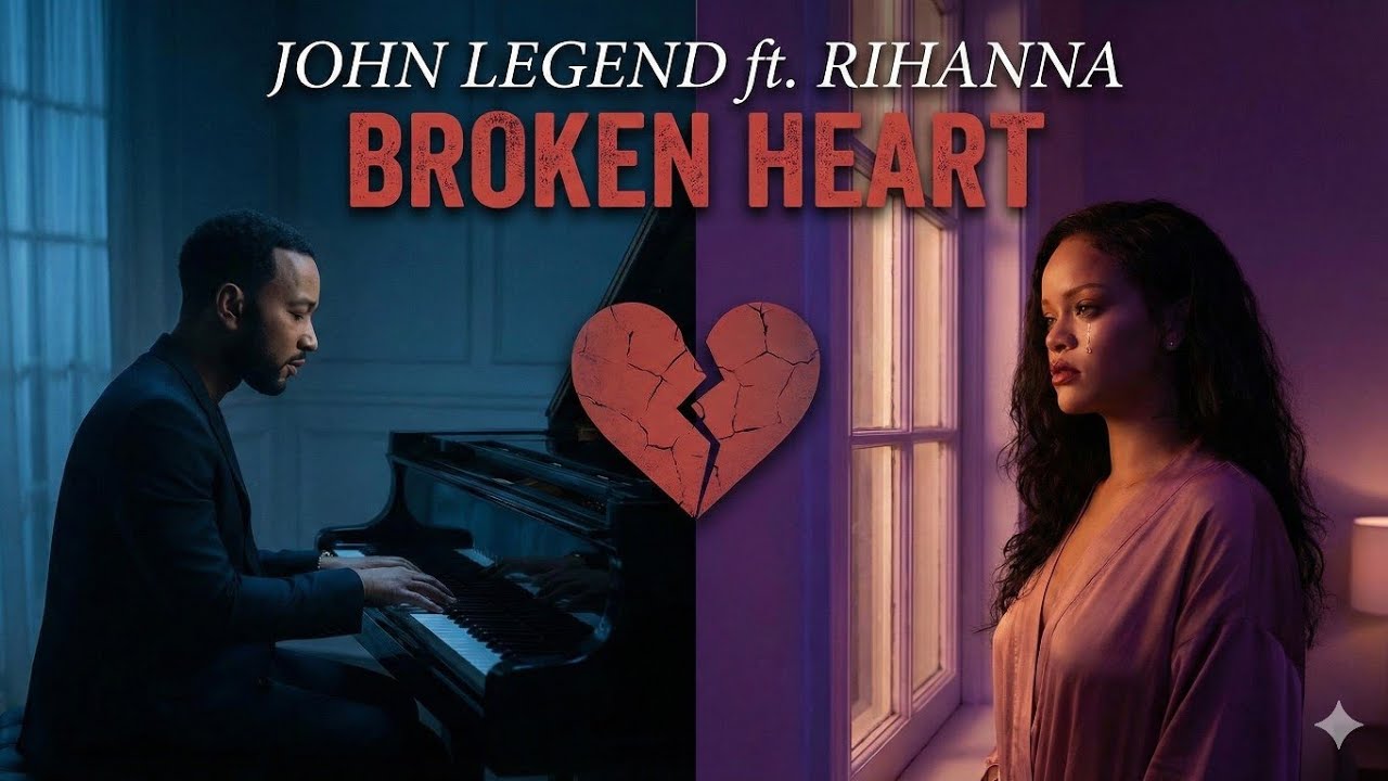 Broken heart - John Legend ft Rihanna ( 2026 official video) emotional love song l Heartfelt song