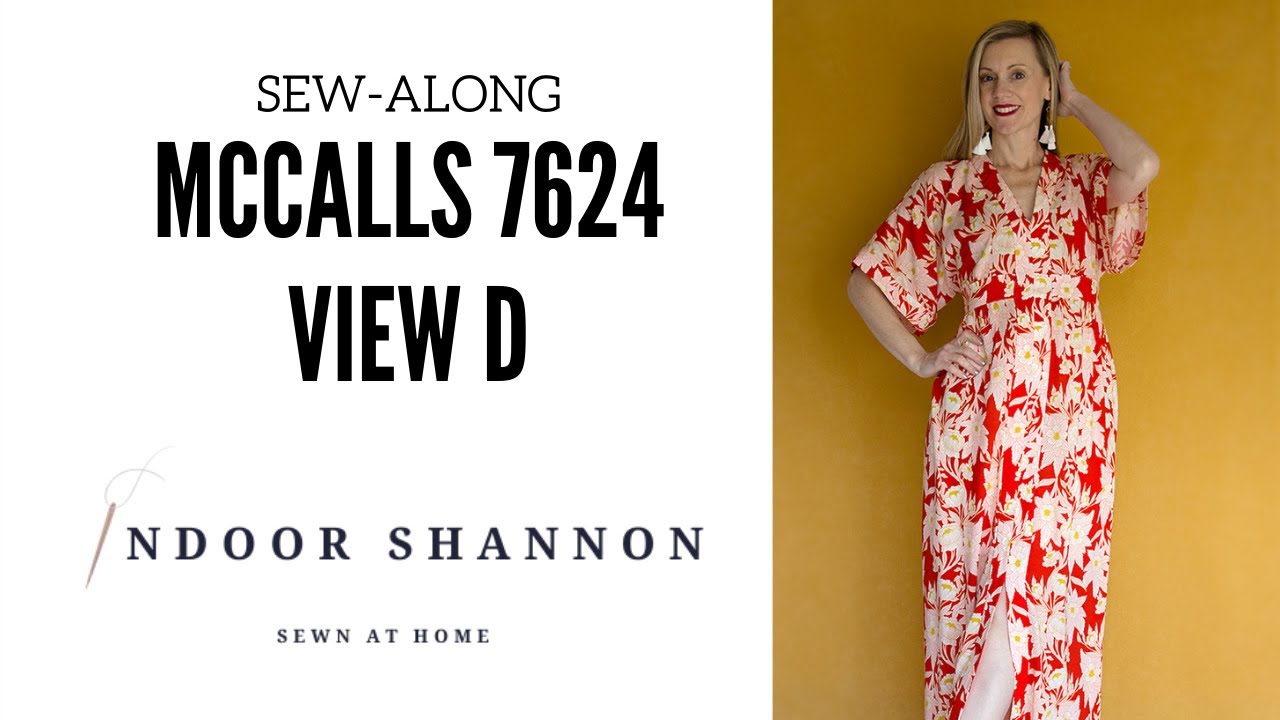 McCall’s 7624 sew along