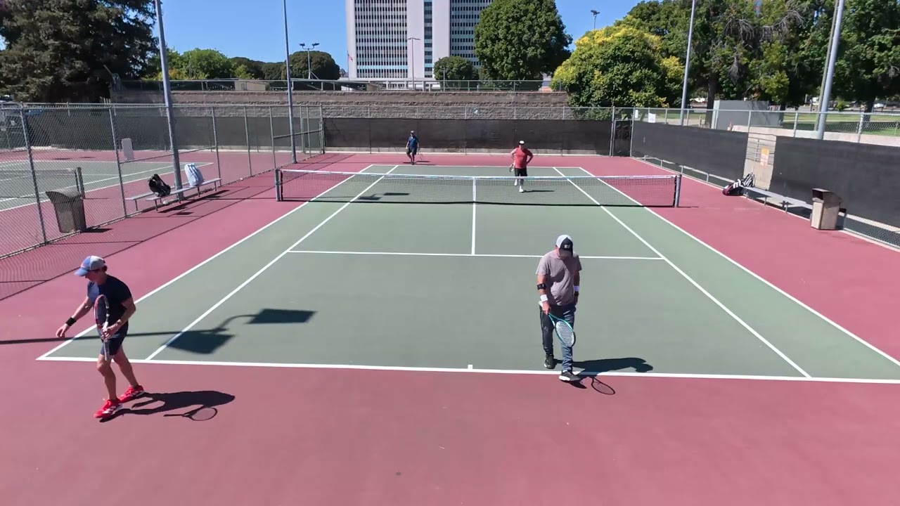 USTA Men's 4.0 Doubles Match - Westwood Tennis Center, Los Angeles -  Full Unedited Recording