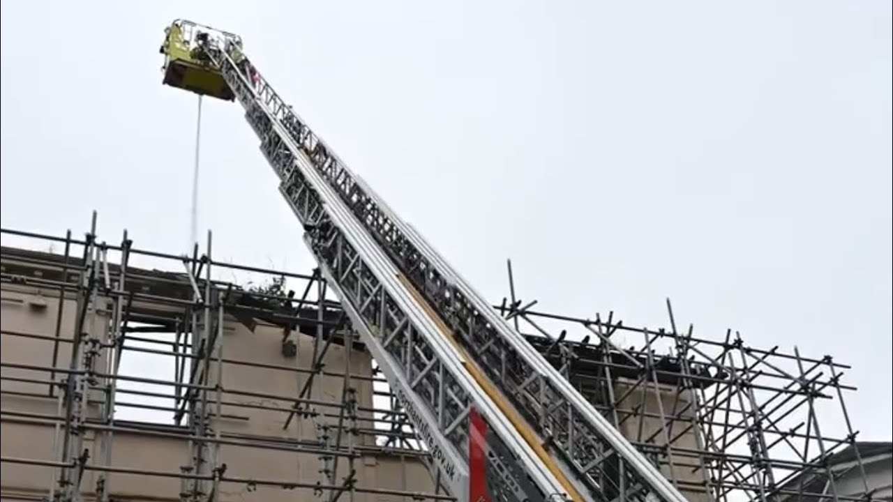 Large blaze in Northampton town centre