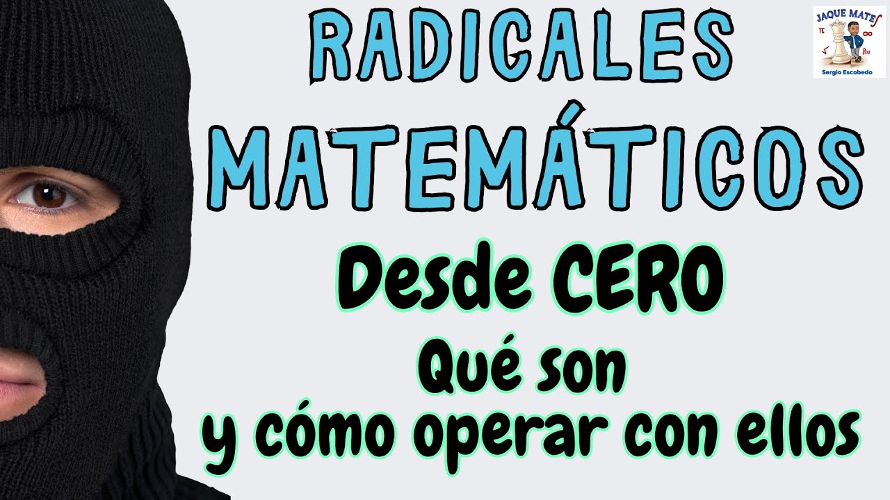 Radicales Matemáticas Desde CERO | Qué son y sus operaciones