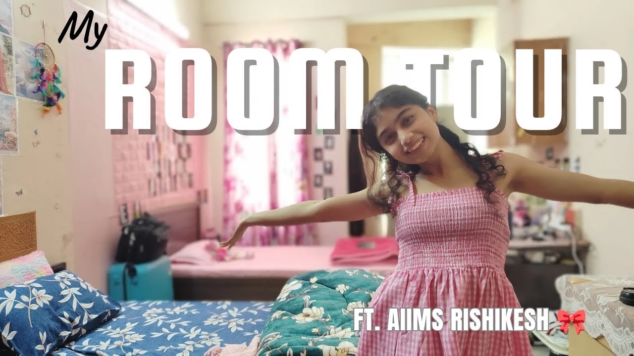 My Room tour 🏠ft.AIIMS RISHIKESH #nursingschool #aiimsrishikesh #aiims #neet #motivation 
