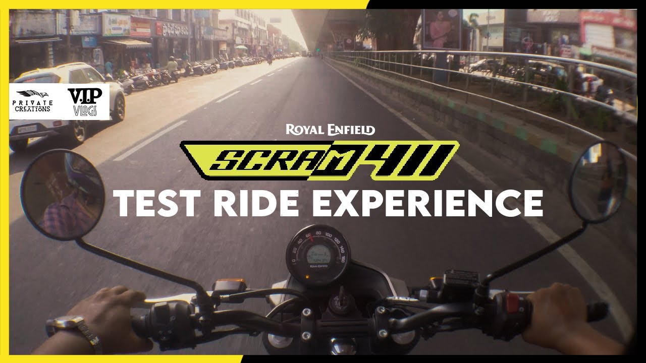RE SCRAM 411 Riding Experience | VIP VLOGS | Private Creations
