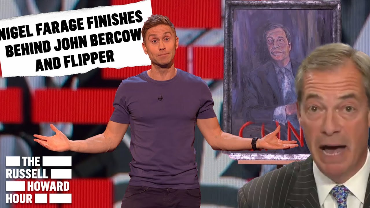 Nigel Farage - Once an Idiot, Always an Idiot | The Russell Howard Hour Compilation