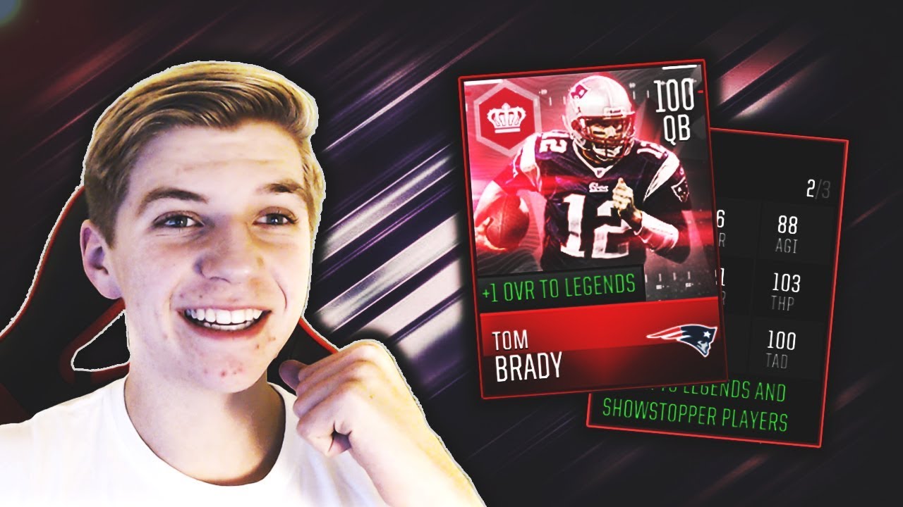 100 OVR MADDEN MOBILE MASTER TOM BRADY GAMEPLAY! Madden Mobile Gameplay