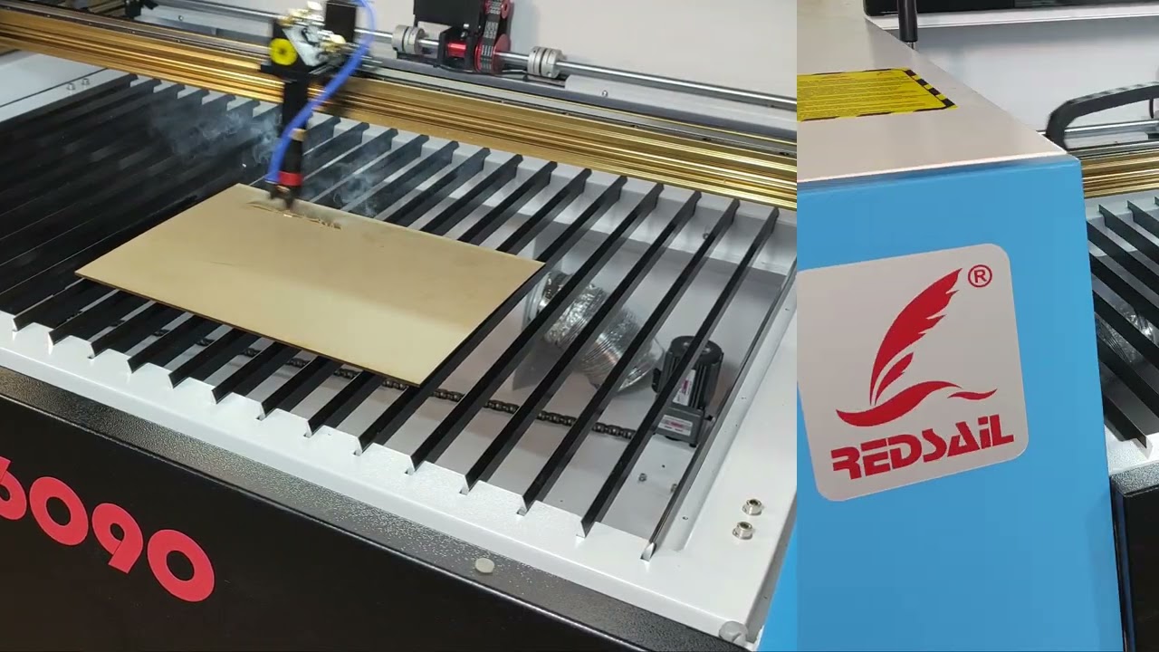 R6090 Laser Machine | MDF Mandarin Duck Engraving & Cutting Demo