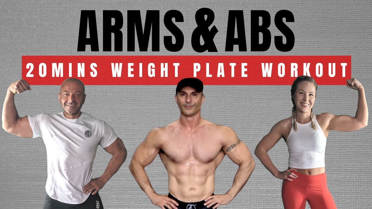 PUMPED Arms & SHREDDED Abs (under 20 mins).  You'll be shocked!