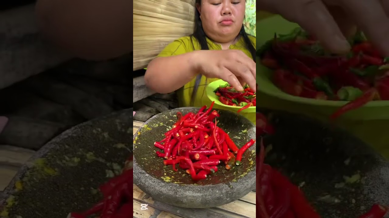 MASAK AYAM KAMPUNG RICA RICA di pondok kebun hari ini