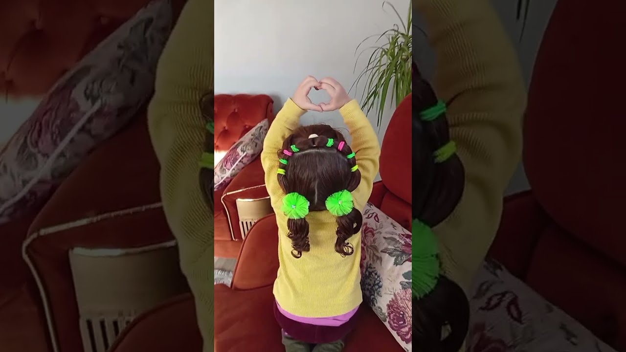 Sadece beş dakikada 🏫 okul saçı 