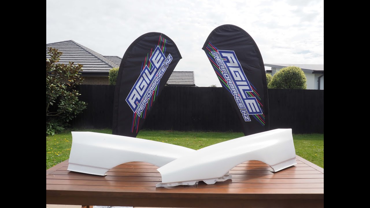 Agile Performance  NZ A70 supra front over fender