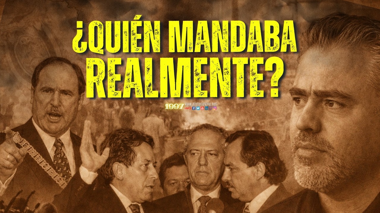 1997 Misterios del Poder: ¿Quién dio la orden de posesionar a Fabián Alarcón?