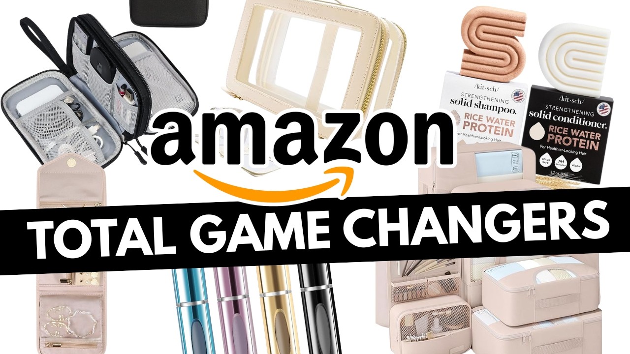 22 *MUST-HAVE* Amazon Travel Essentials