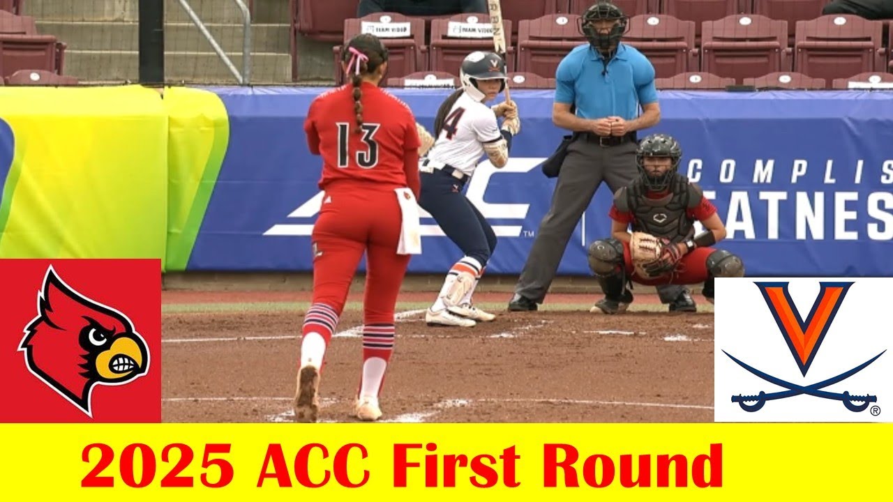 Louisville vs Virginia Softball Game Highlights, 2025 ACC First Round
