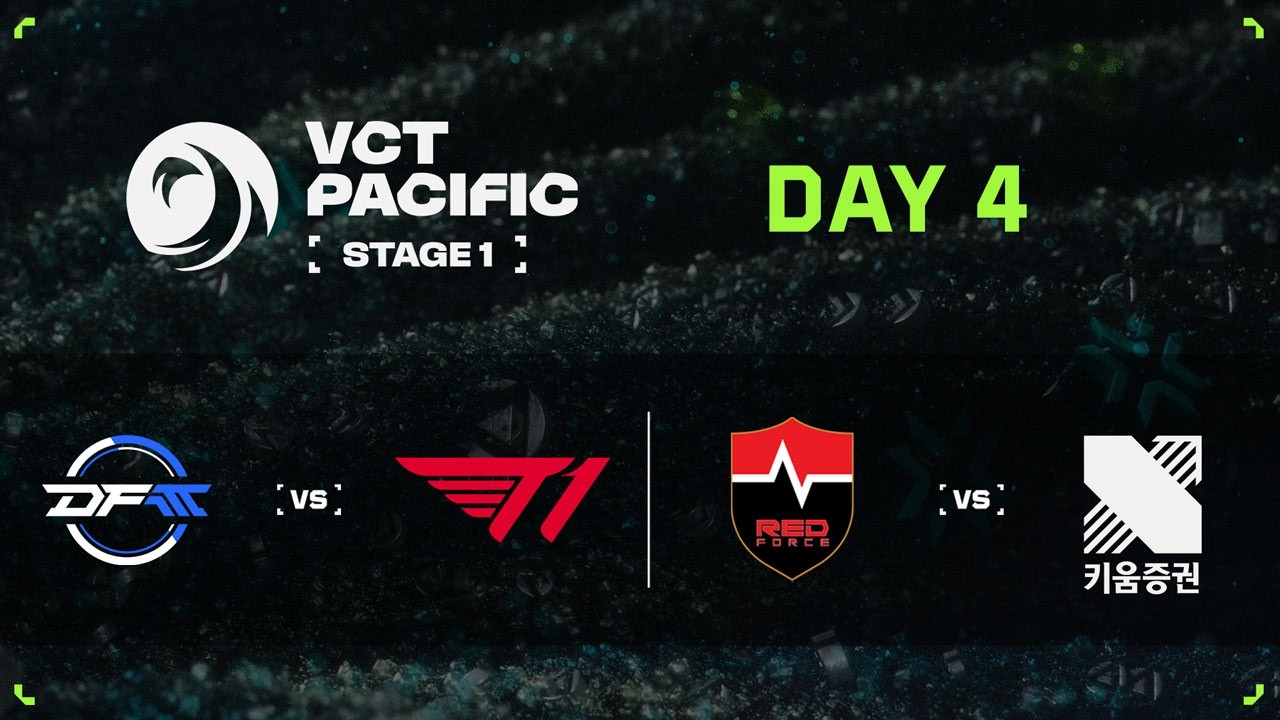 DFM vs T1 / NS vs KRX - VCT Pacific - Stage 1 - Group Stage - Day 4