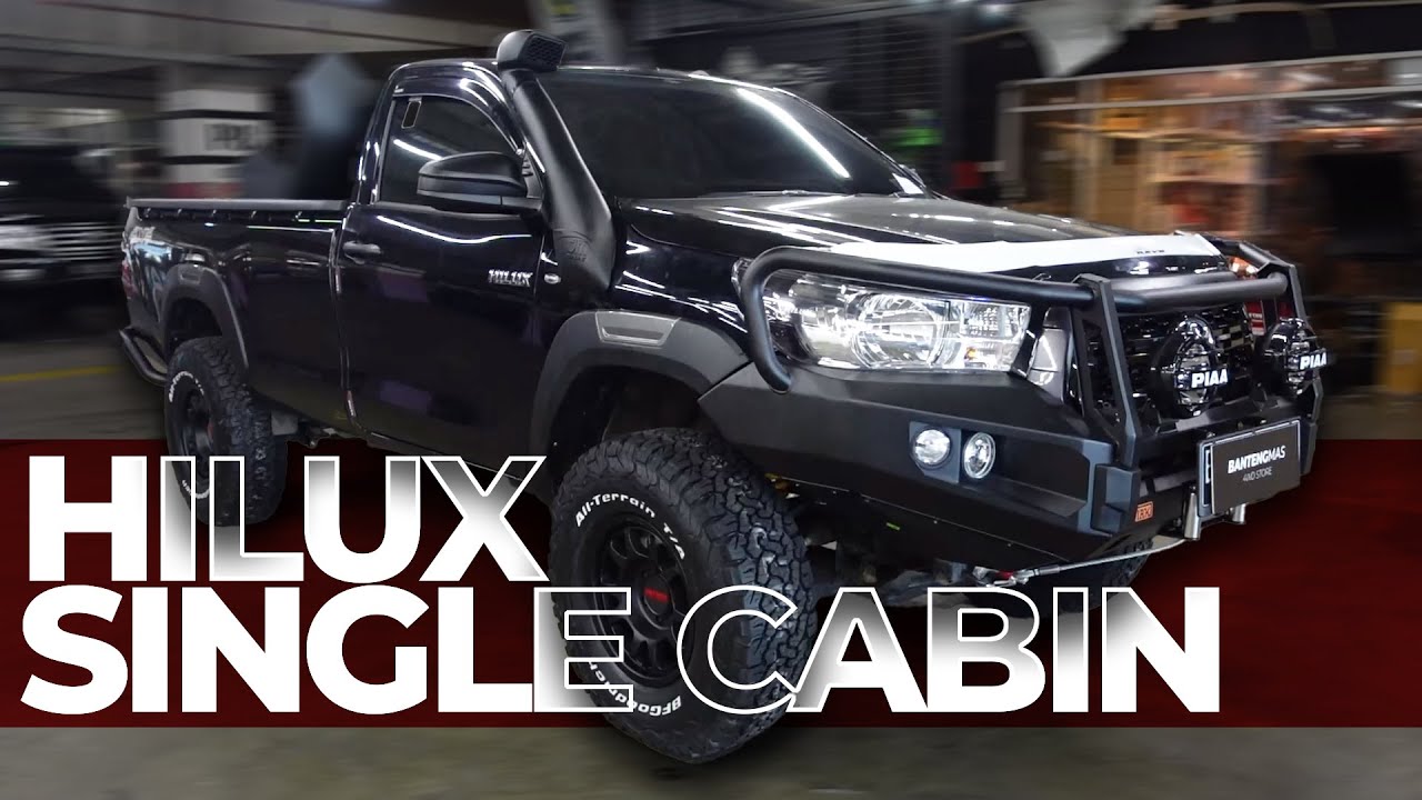 HILUX SINGLE CABIN 4x4, GAK MAU KALAH UPGRADE POL2AN, BANTENGMAS 4x4