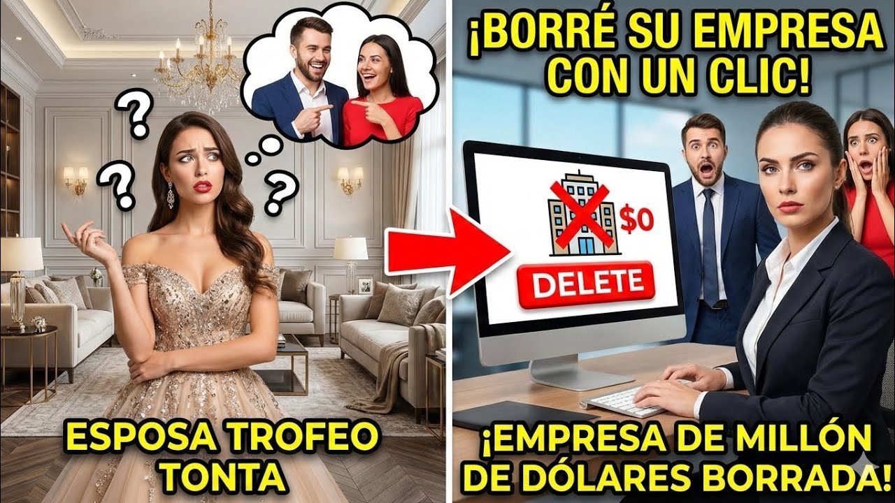 Mi esposo y mi mejor amiga pensaron que yo era la 'esposa trofeo' tonta... 