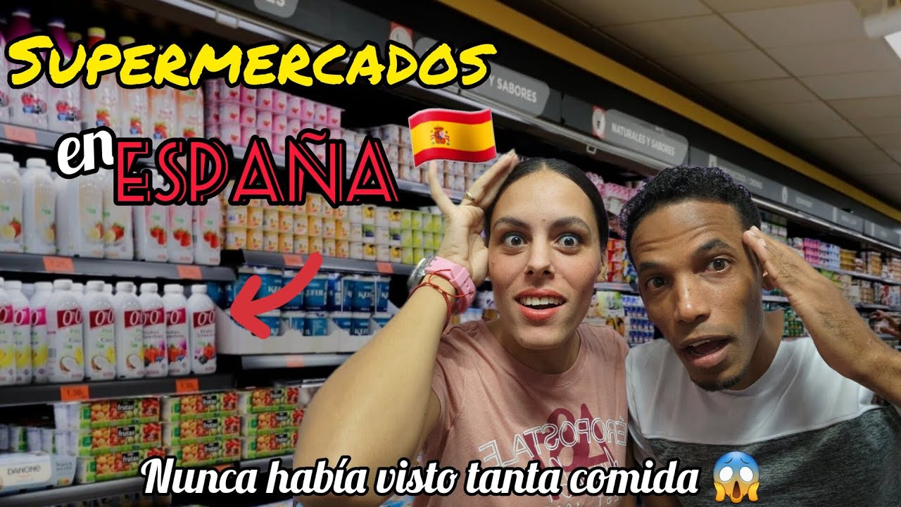 Cubanos Reaccionan a un SUPERMERCADO en España 🇪🇸Choque con el Capitalismo @AnitaMateu