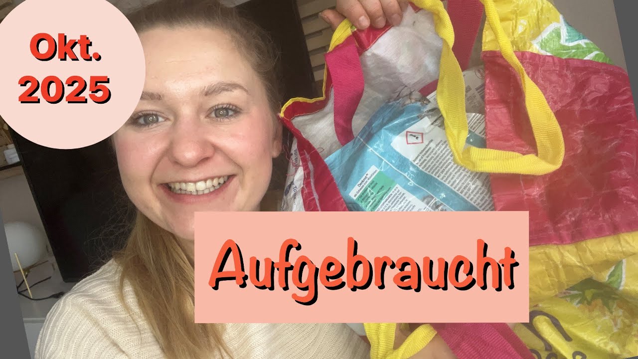 Aufgebraucht Oktober 2025 – Meine Haushalts- & Beauty-Favoriten
