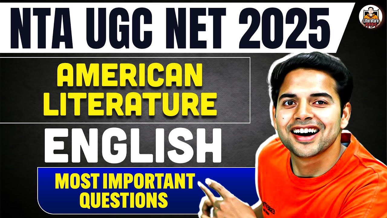 American Literature PYQ MCQs for UGC NET 2025 | Most Expected & Repeated Questions