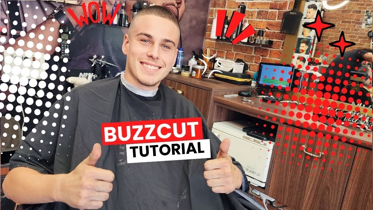 ASMR Buzzcut transformation tutorial. 