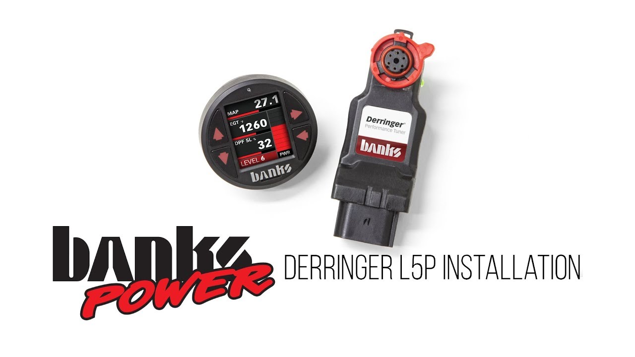 Banks Derringer for 17-19 Duramax L5P Inline Tuner Installation Tutorial