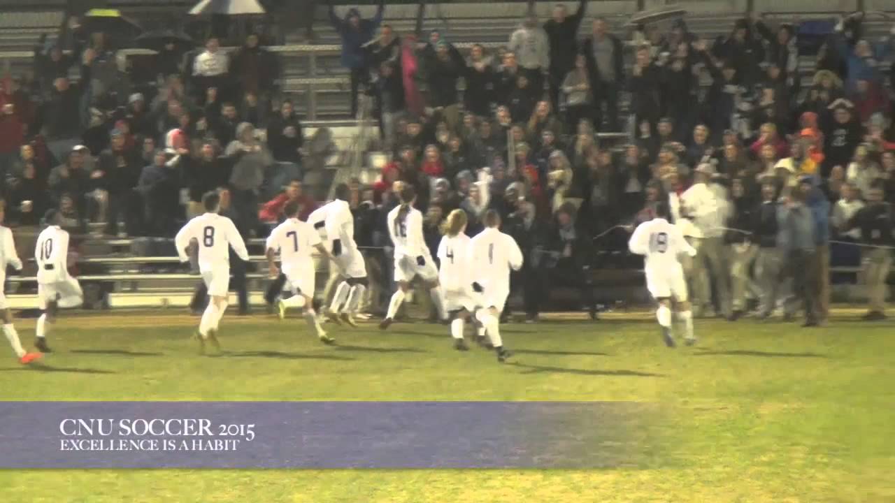 CNU Soccer 2015 - Excellence is a Habit