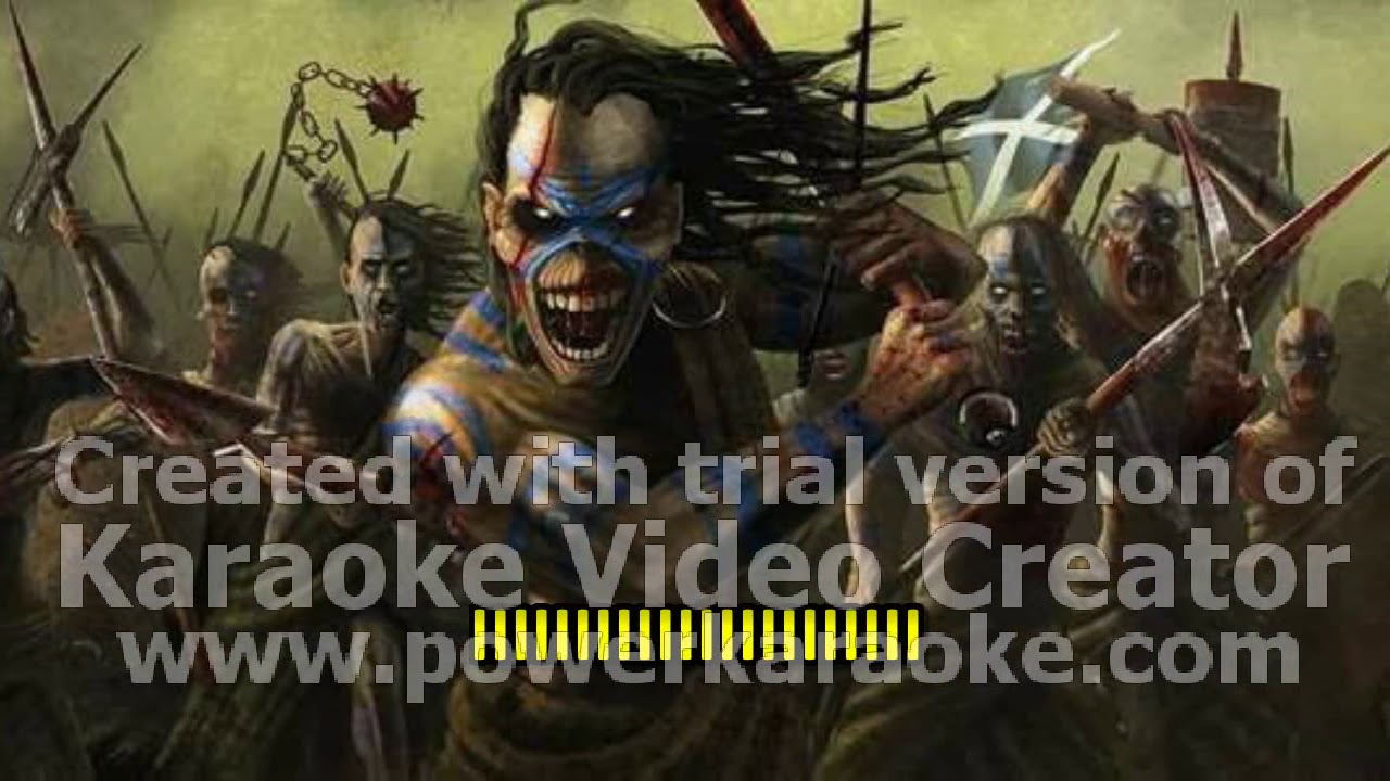 IRON MAIDEN - THE CLANSMAN KARAOKÊ