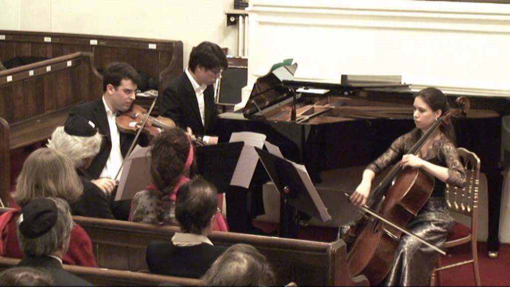 Olivier Greif : Trio pour piano, violon et violoncelle