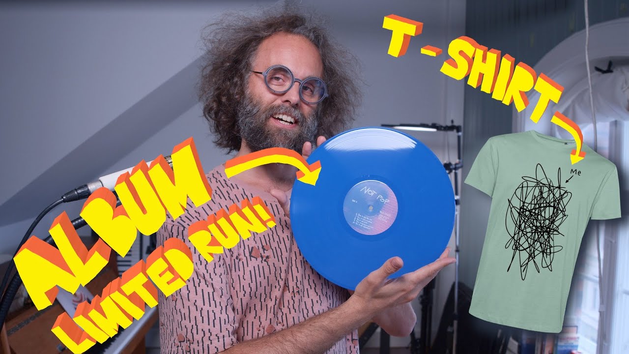 Preorder my limited run vinyl Album and T-shirt!