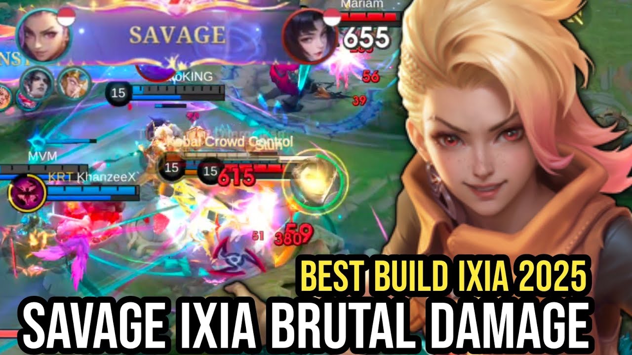 SAVAGE! IXIA GOLD LANE DAMAGE BUILD - BUILD IXIA TERSAKIT 2025