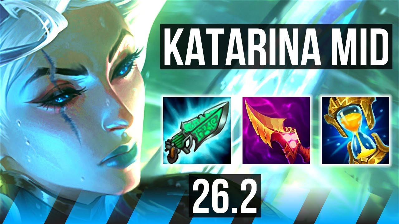 KATARINA vs AKALI (MID) | 48K damage | BR Grandmaster | 26.2
