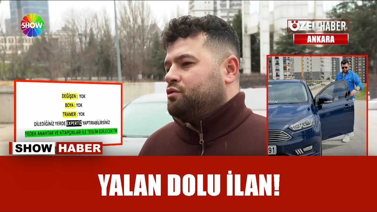 Hasarlı aracını ilanda 