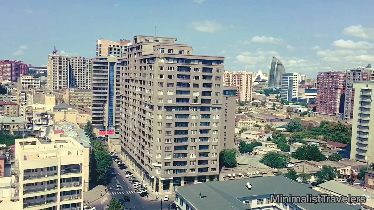 27 Seconds of Baku from top of a tall building