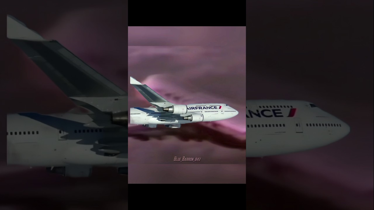 Boeing 747😏 #aviation #edit #fyp