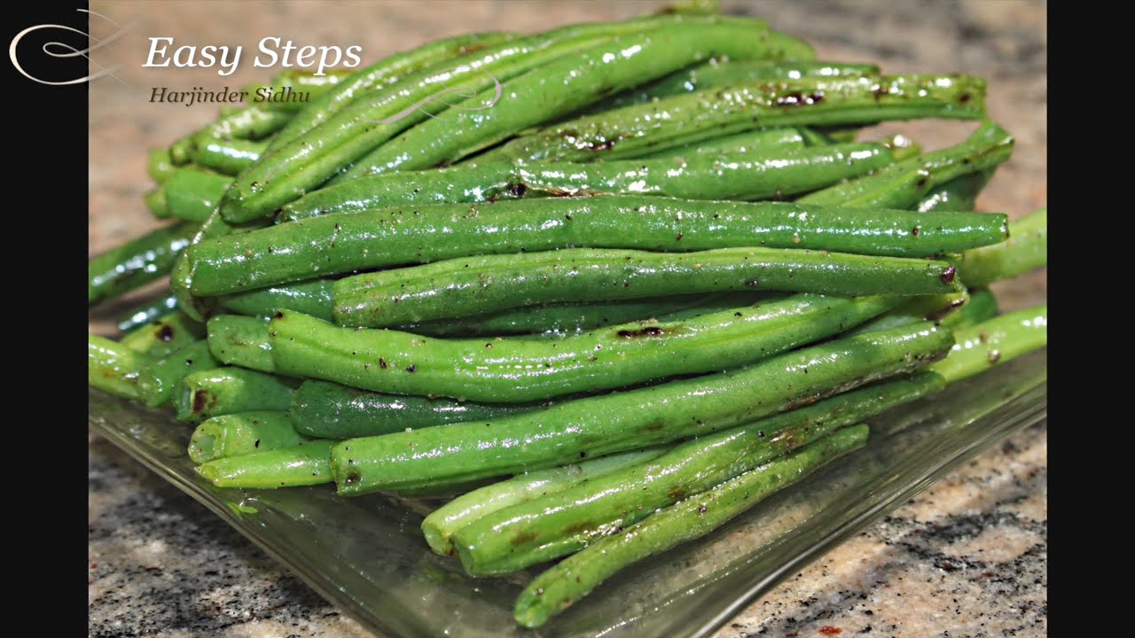 How to cook Green Beans | Spring Beans | Pan Roasted  String Beans | Stir Fry Snap Beans