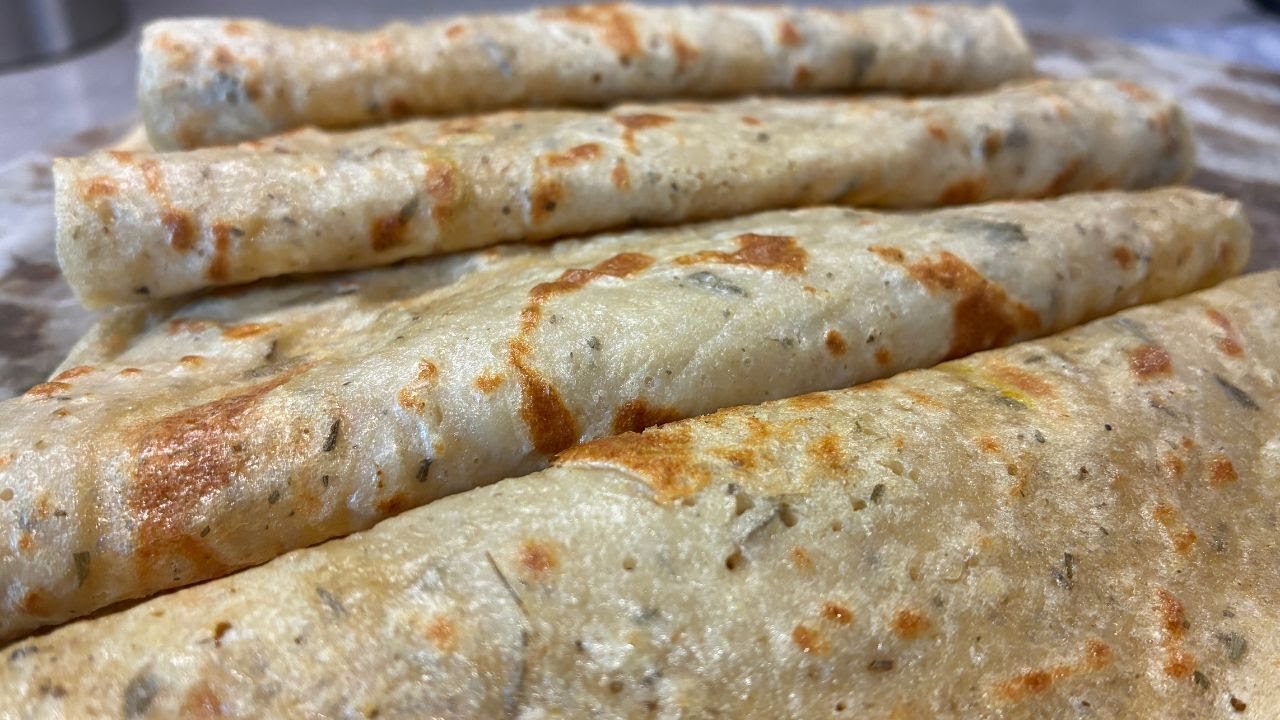 Tortilla a 2 ingrédients Sans gluten et super facile/2-ingredient tortilla Gluten-free super easy