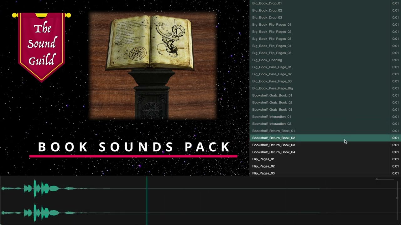 Book & Paper Sounds  ·  The Sound Guild