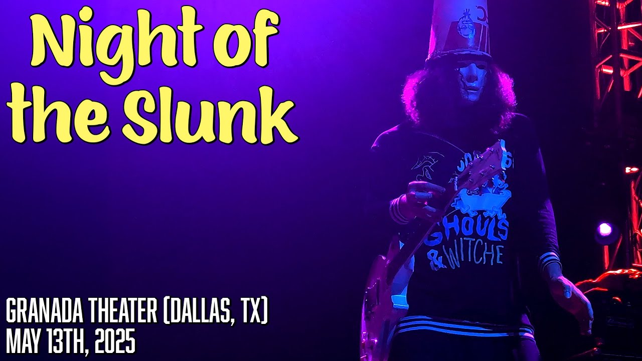 Night of the Slunk | Buckethead 4K (LIVE) at Granada Theater (2025)