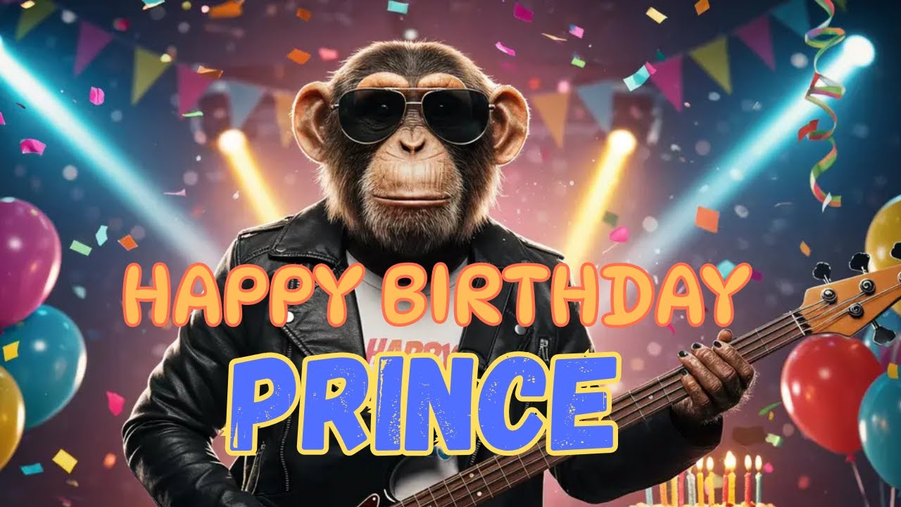 PRINCE Happy Birthday Song - Happy Birthday to Prince