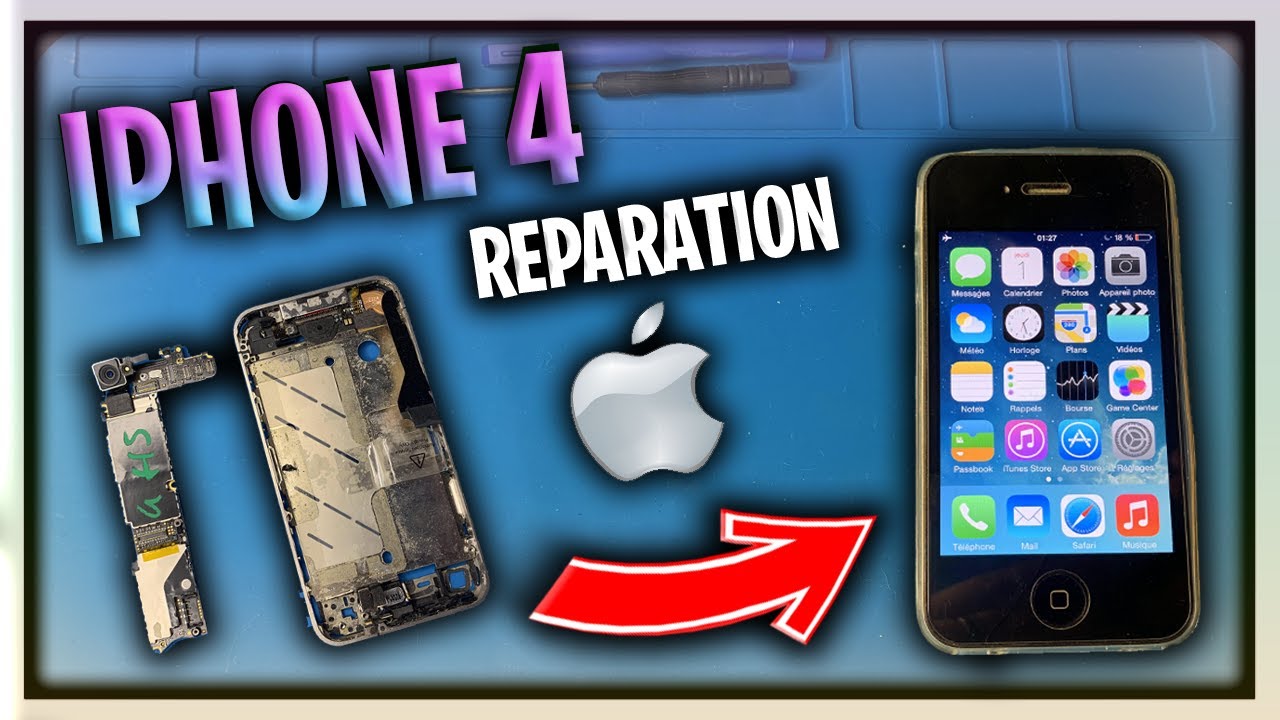 REPARATION & RESTAURATION IPHONE 4 !!!